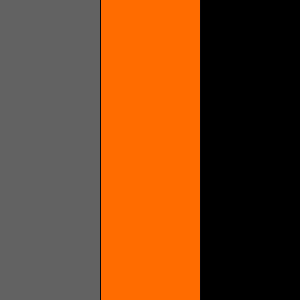 grey orange black