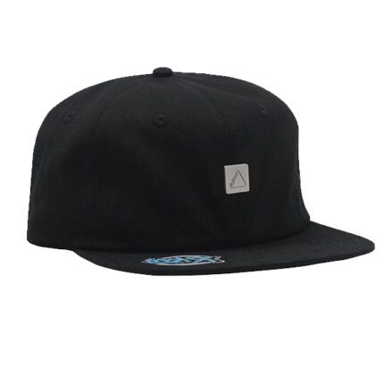 stamped formless hat black front23