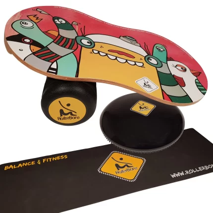 w1640014 RollerBone Wassersport Balanceboard ProSet Softpad Carpet 1 1