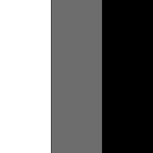 white grey black