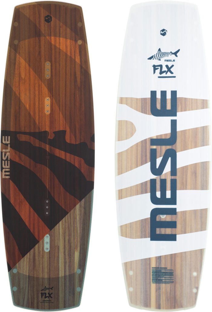 41082100 51 mesle wakeboard flx laenge 132cm orange holz cable park pro flex board obstacle