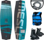 41095984 51 mesle wakeboard liberty 128cm set bindung moto wakeboardleine one schwimmweste sportsman adult