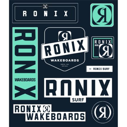 2023 ronix accessories stickers sticker sheet