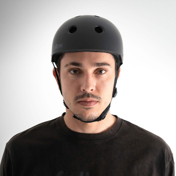 22 helmets pro blackcharcoal front